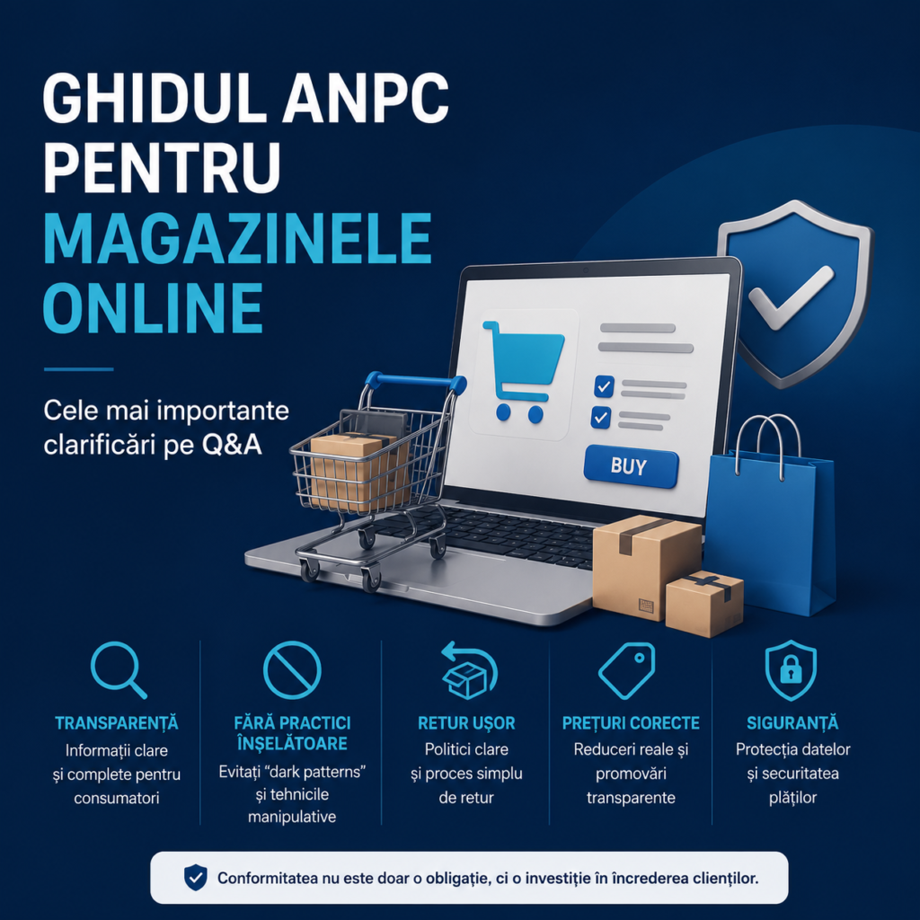 Ghidul ANPC pentru magazinele online: ce trebuie să știe orice proprietar de eCommerce